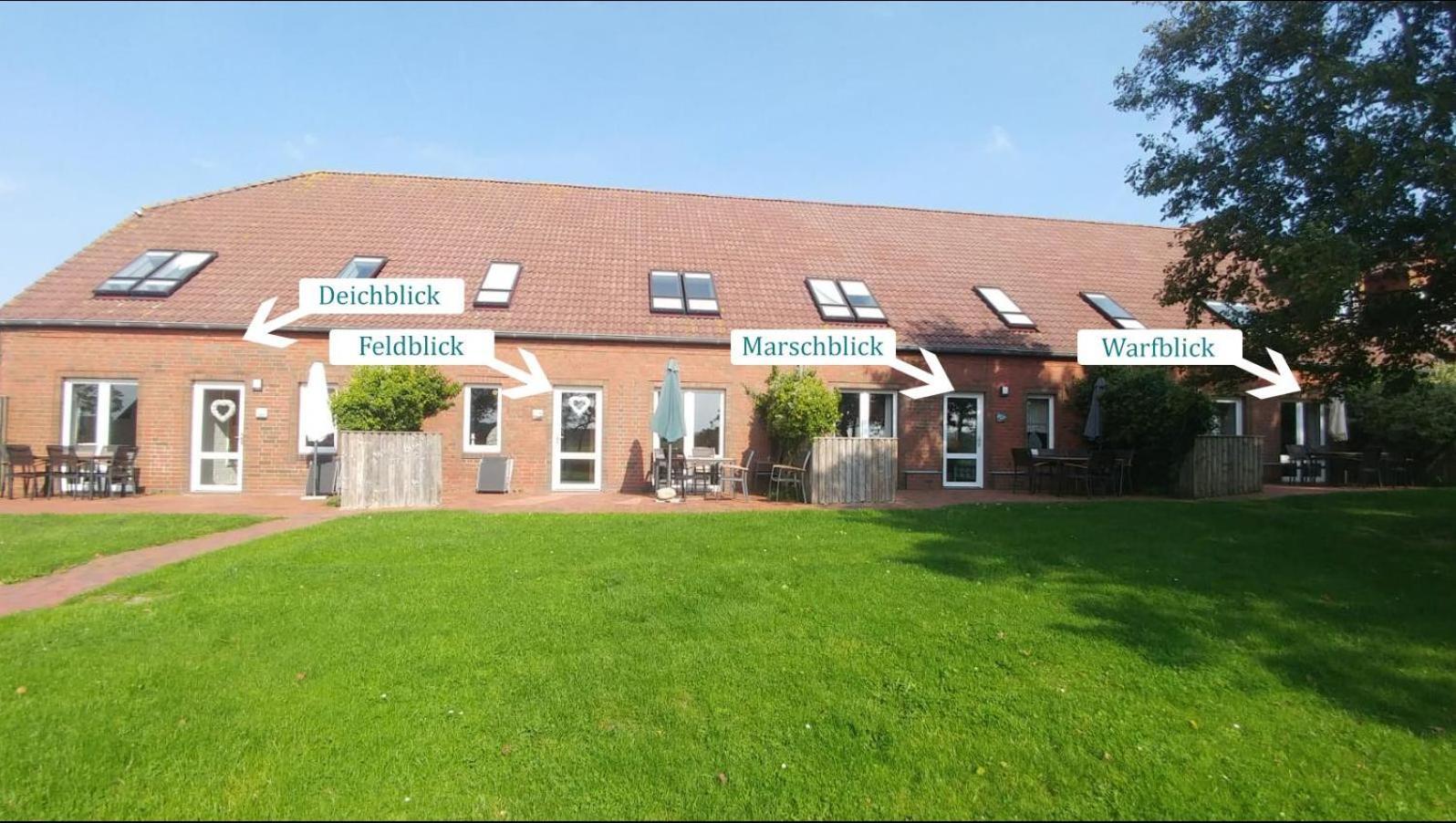 Apartamento Warfblick - Landlust Osterwarf Norddeich  Exterior foto